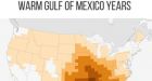 For the first time, the Gulf of Mexico didnt fall below 73 this winter