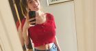Young Scottish mom blames 8-cup boob growth spurt for life woes