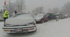Snowstorm slams into Saint John, Moncton