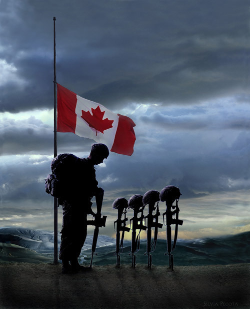 Dead soldier's memorial desecrated