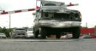 Rail crossing mishap causes double trouble for man