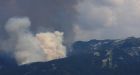 Blackcomb fire slowed by rain