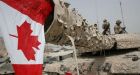 Francophone entertainers mingle with Canadian troops at Kandahar Airfield