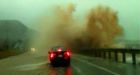 Que. slammed with rain, wind, snow