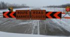 Truckers cool their heels while highways closed