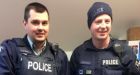 RCMP officers deliver baby fawn after mother killed in crash